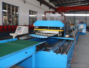 High Speed Flying Shear Corrugated Sheet Roll Forming Machine