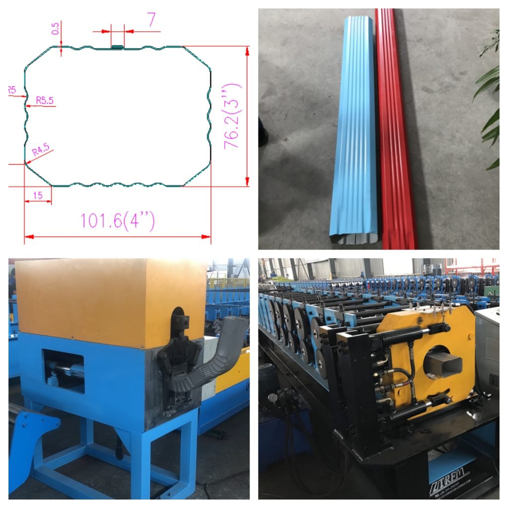 Downspout Roll Forming Machine